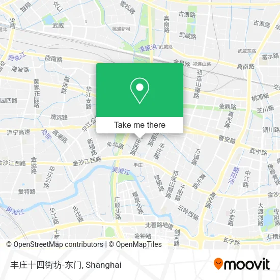 丰庄十四街坊-东门 map