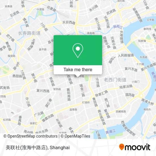 美联社(淮海中路店) map