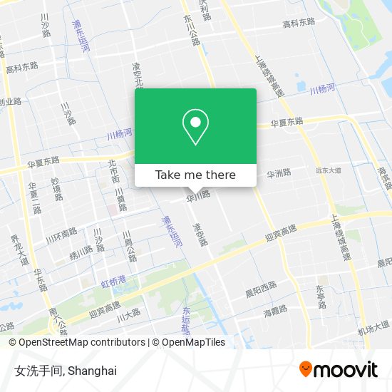 女洗手间 map