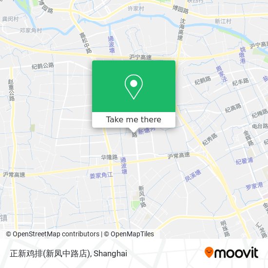 正新鸡排(新凤中路店) map