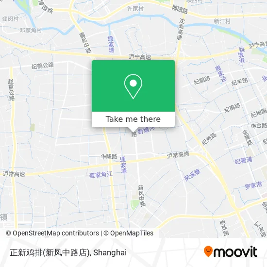 正新鸡排(新凤中路店) map