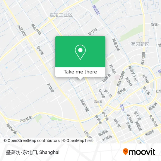 盛蔷坊-东北门 map