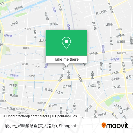 酸小七果味酸汤鱼(真大路店) map