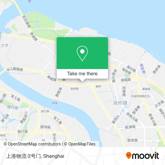 上港物流-2号门 map