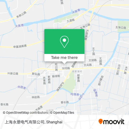 上海永册电气有限公司 map