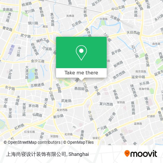 上海尚寝设计装饰有限公司 map