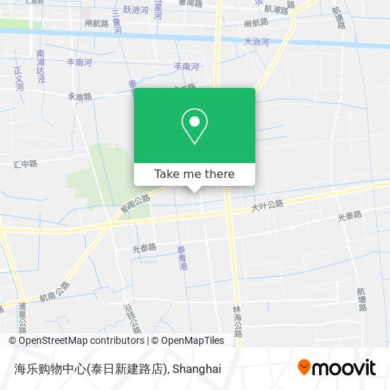 海乐购物中心(泰日新建路店) map
