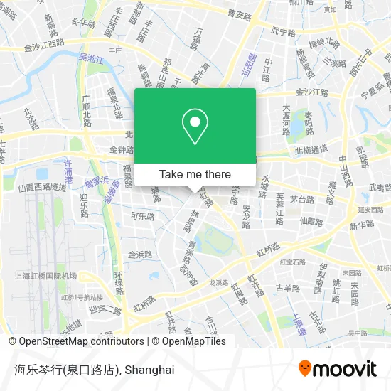 海乐琴行(泉口路店) map