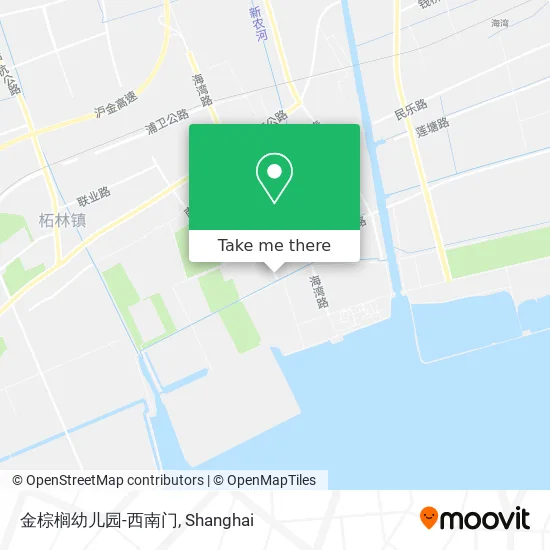 金棕榈幼儿园-西南门 map