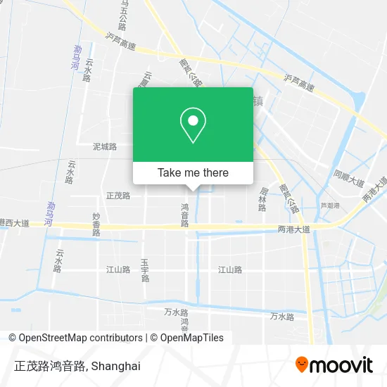 正茂路鸿音路 map