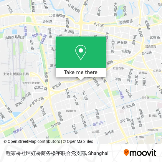 程家桥社区虹桥商务楼宇联合党支部 map
