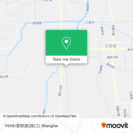 Y608/新联路(路口) map