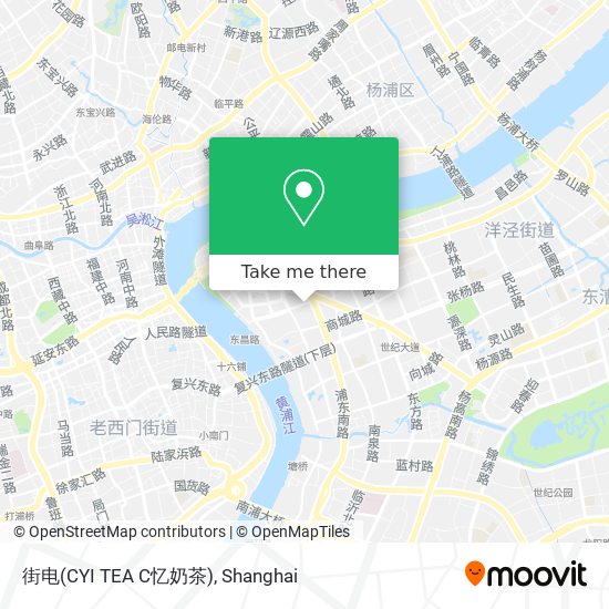 街电(CYI TEA C忆奶茶) map