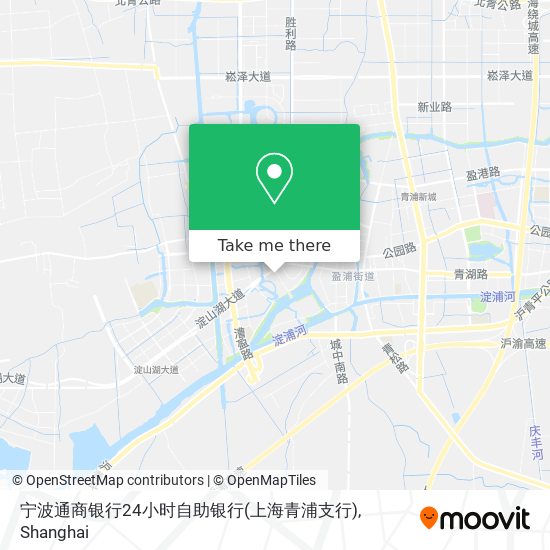 宁波通商银行24小时自助银行(上海青浦支行) map
