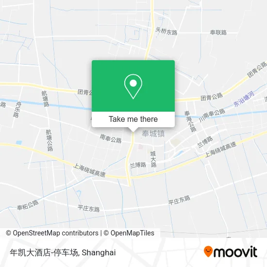 年凯大酒店-停车场 map