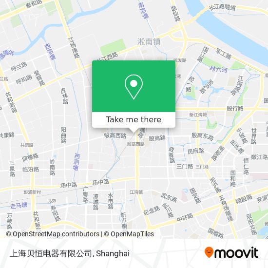 上海贝恒电器有限公司 map