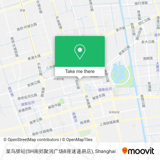 菜鸟驿站(SH南郊聚润广场B座速递易店) map