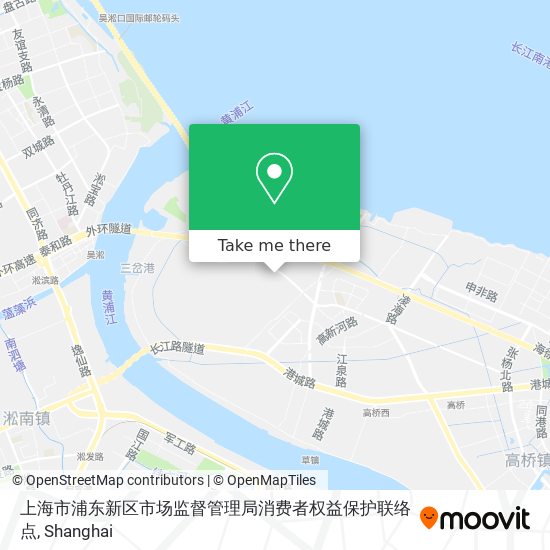 上海市浦东新区市场监督管理局消费者权益保护联络点 map