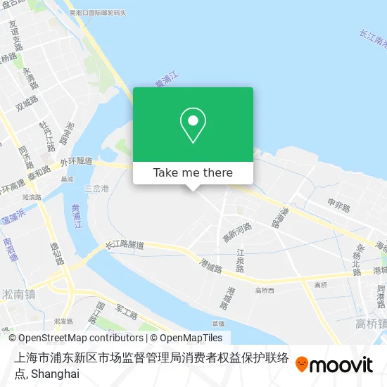上海市浦东新区市场监督管理局消费者权益保护联络点 map