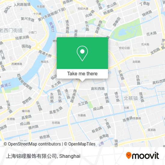 上海锦瞳服饰有限公司 map