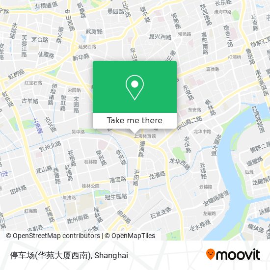 停车场(华苑大厦西南) map
