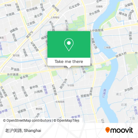 老沪闵路 map