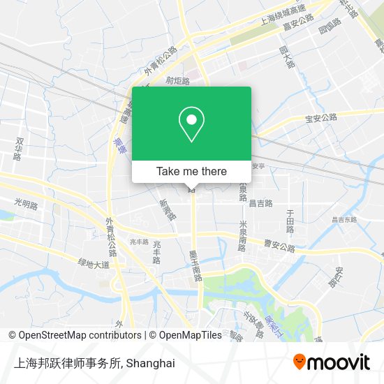 上海邦跃律师事务所 map