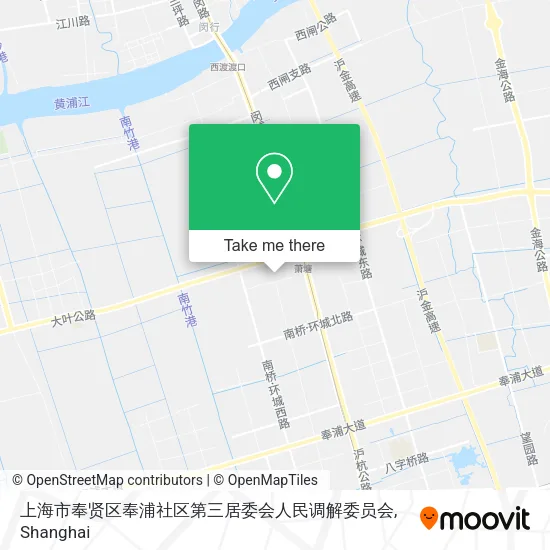 上海市奉贤区奉浦社区第三居委会人民调解委员会 map