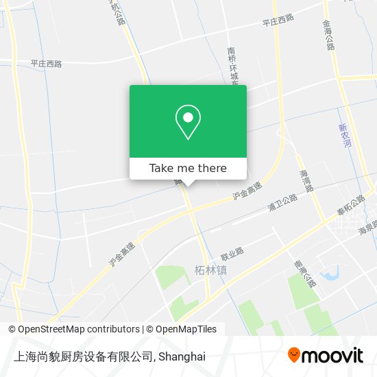 上海尚貌厨房设备有限公司 map