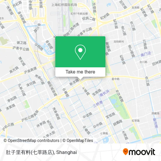 肚子里有料(七莘路店) map