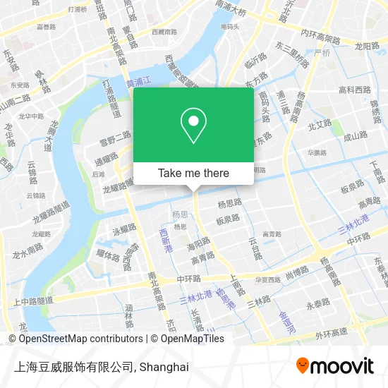 上海豆威服饰有限公司 map