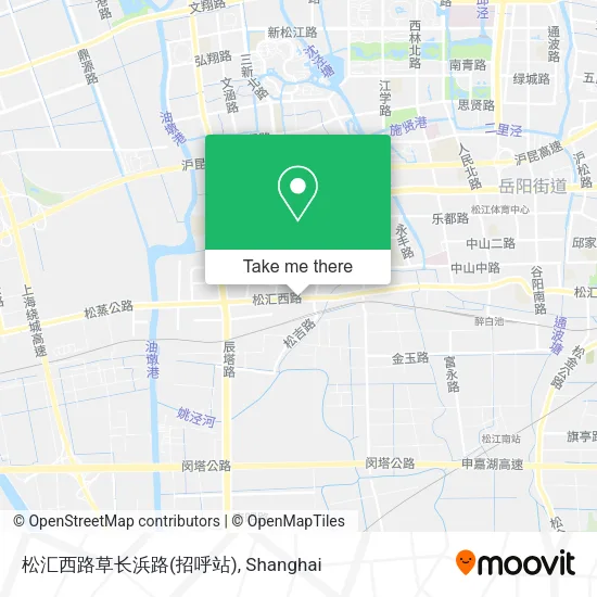 松汇西路草长浜路(招呼站) map