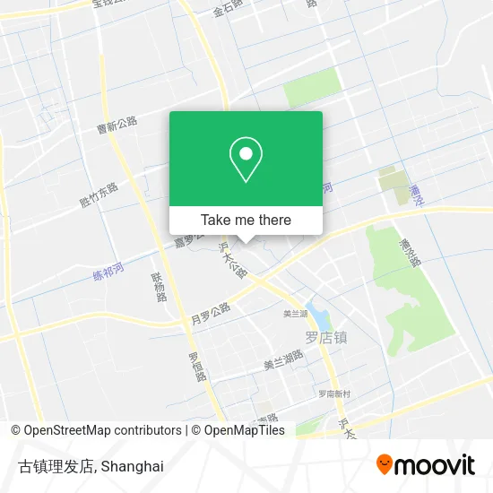 古镇理发店 map