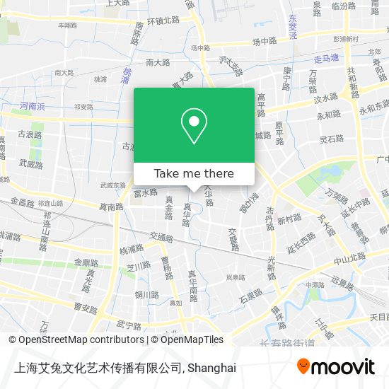 上海艾兔文化艺术传播有限公司 map