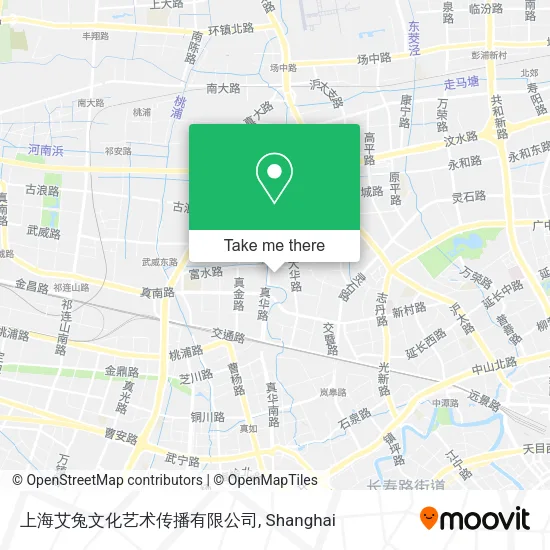 上海艾兔文化艺术传播有限公司 map