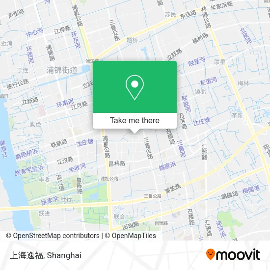 上海逸福 map