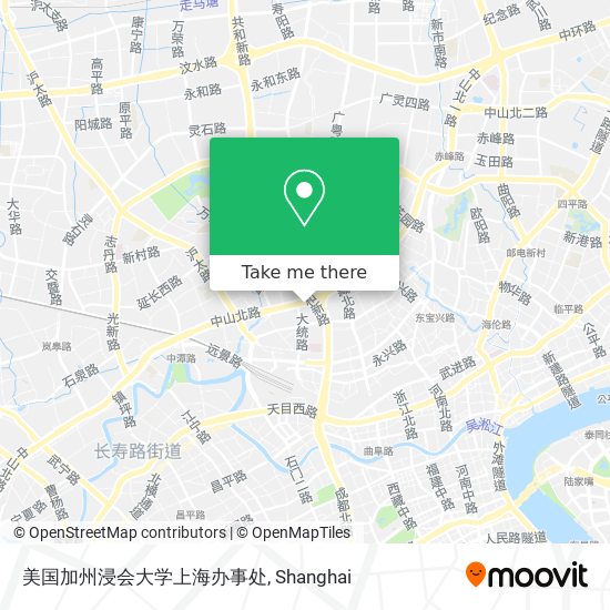美国加州浸会大学上海办事处 map