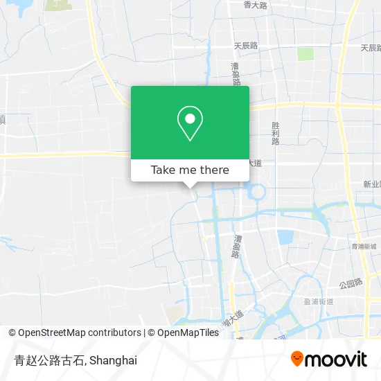 青赵公路古石 map