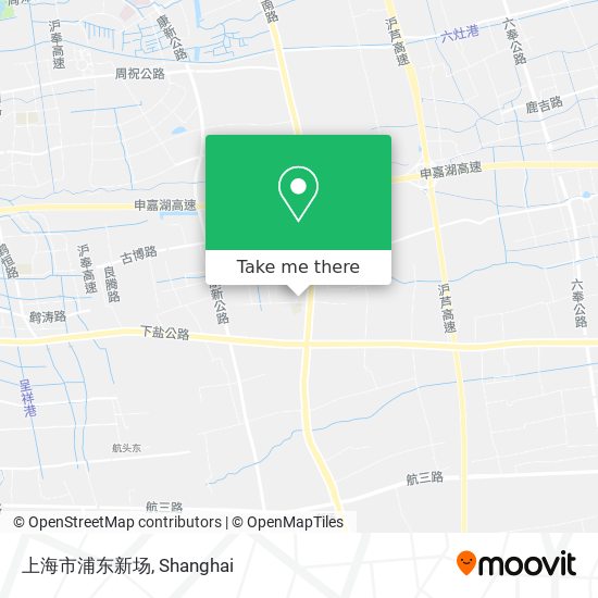 上海市浦东新场 map