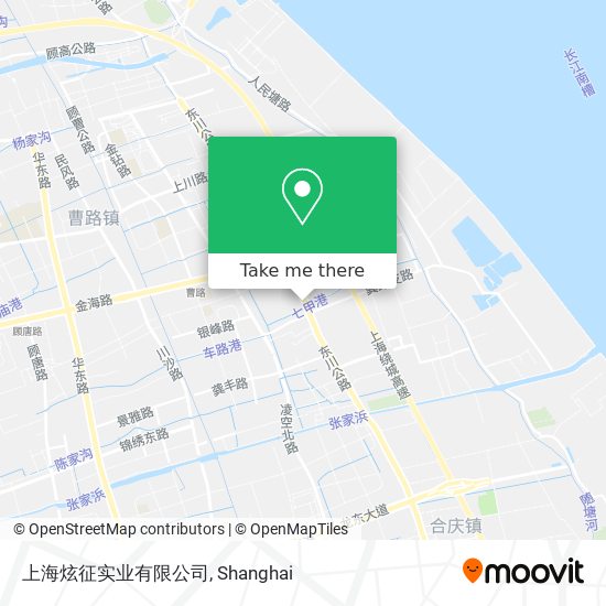 上海炫征实业有限公司 map