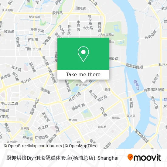 厨趣烘焙Diy·俐滋蛋糕体验店(杨浦总店) map