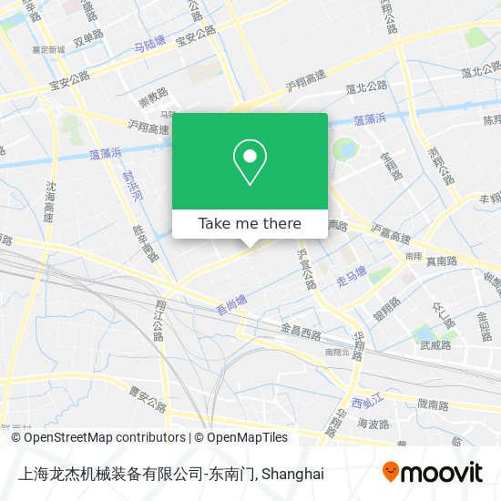 上海龙杰机械装备有限公司-东南门 map