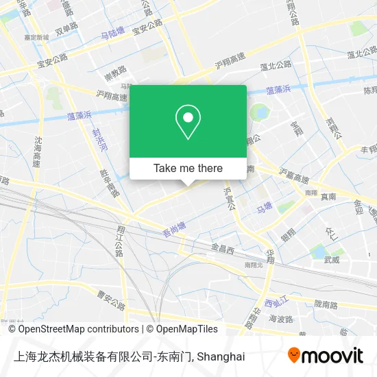 上海龙杰机械装备有限公司-东南门 map