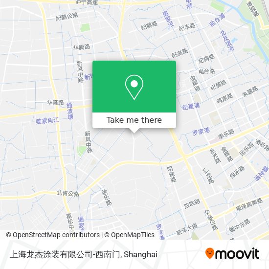 上海龙杰涂装有限公司-西南门 map