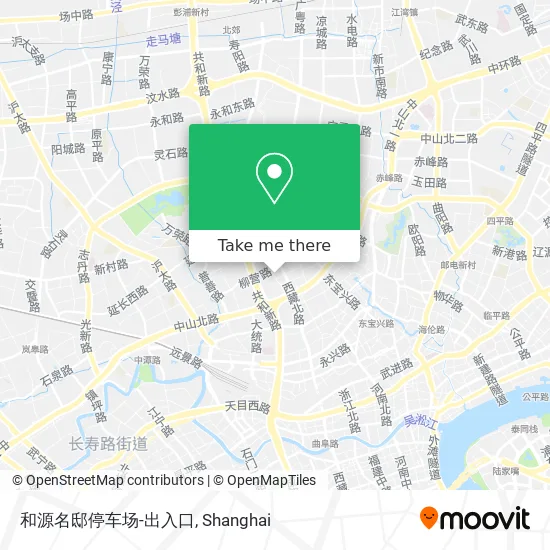 和源名邸停车场-出入口 map