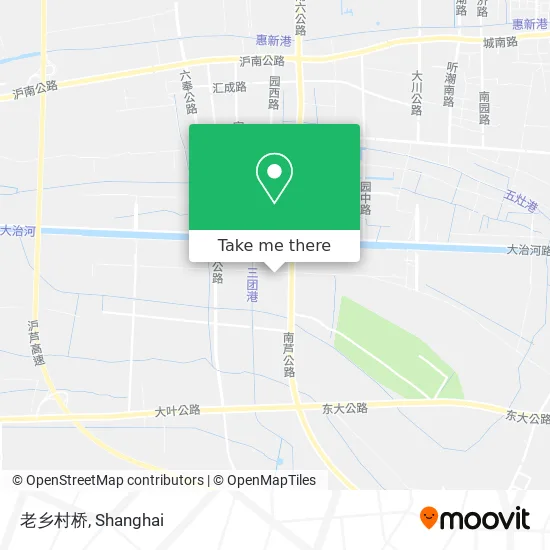 老乡村桥 map