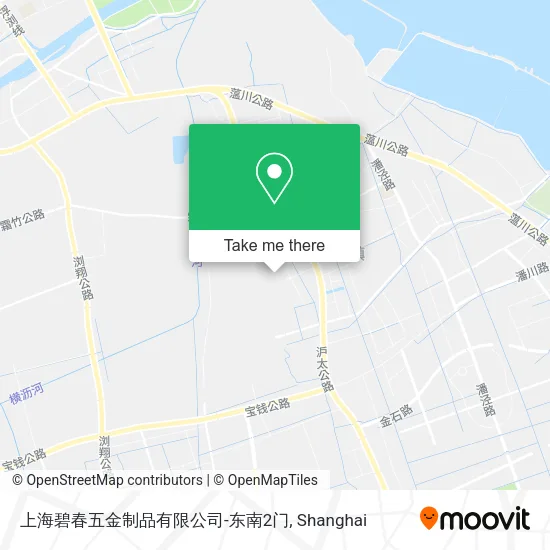 上海碧春五金制品有限公司-东南2门 map