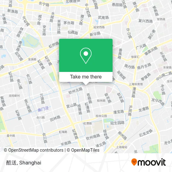 酷送 map