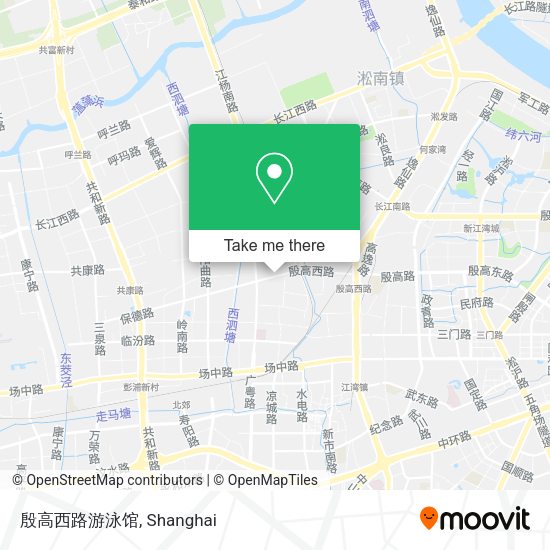 殷高西路游泳馆 map