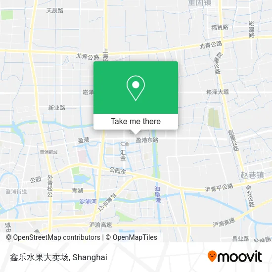 鑫乐水果大卖场 map